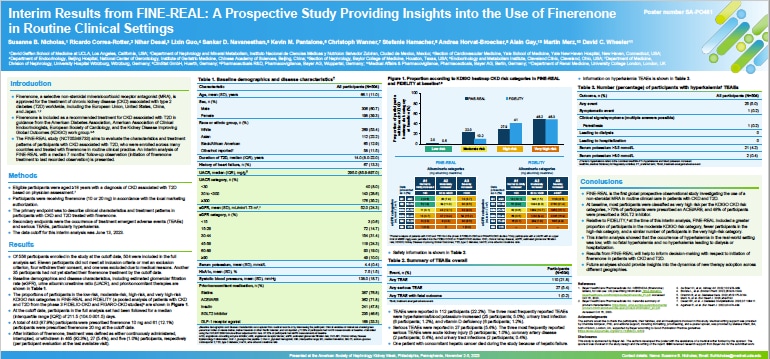 Interim Results from FINE-REAL: A Prospective Study Providing Insights into the Use of Finerenone in Routine Clinical Settings