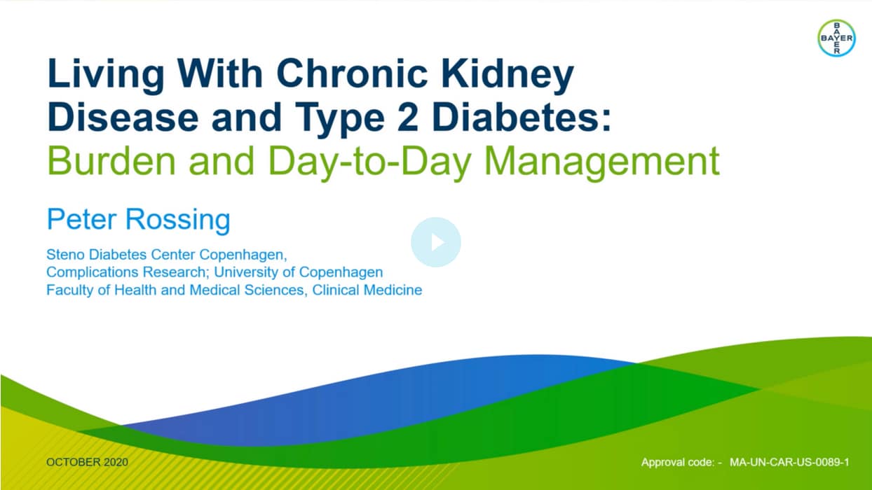 Living with ckd and t2d