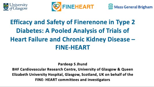 Efficacy and Safety of Finerenone in Type 2 Diabetes